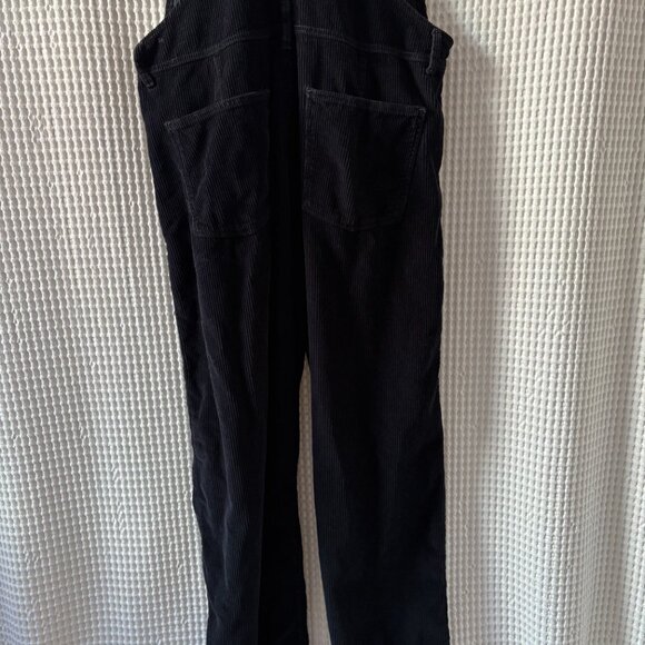 Free People We the Free Ziggy Overall black corduroy women's size medium - Picture 5 of 8